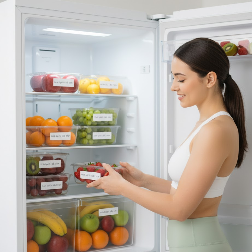 5 Mẹo Giúp Trái Cây Tươi Lâu Hơn Trong Tủ Lạnh